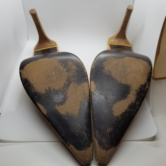 Embroidered Tan Leather Booties - Picture 8 of 8